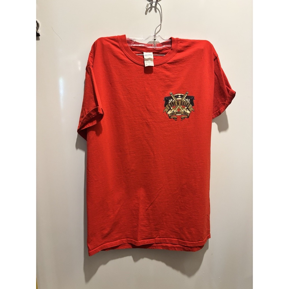 Guns & Roses Red Size M Tee - Picture 2 of 7